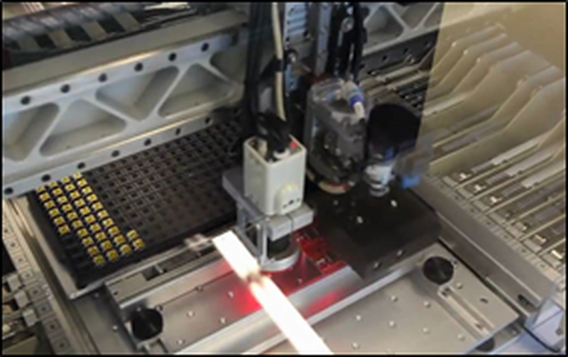 Vision inspection with motion
